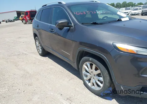 2017 Jeep Cherokee Limited from USA, damaged, VIN 1C4PJLDB3HW522803